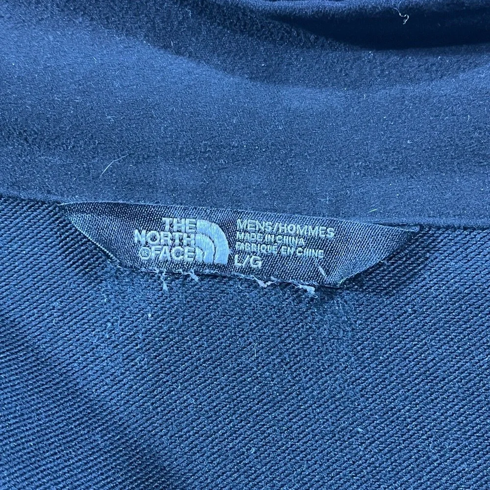 The North Face Windwall Jacket Mens Large Black Soft‎ Shell Full Zip Coat